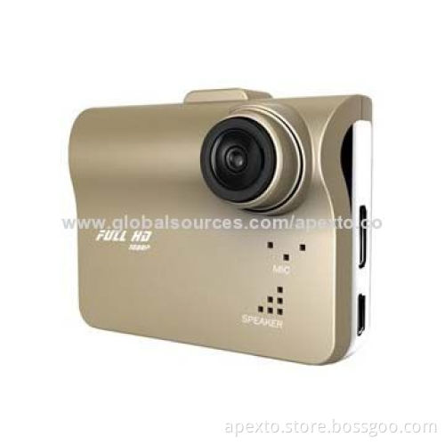 Car Recording DVR with 2.0-inch Screen Display, 130-degree Wide Angle, WDR and SOS
